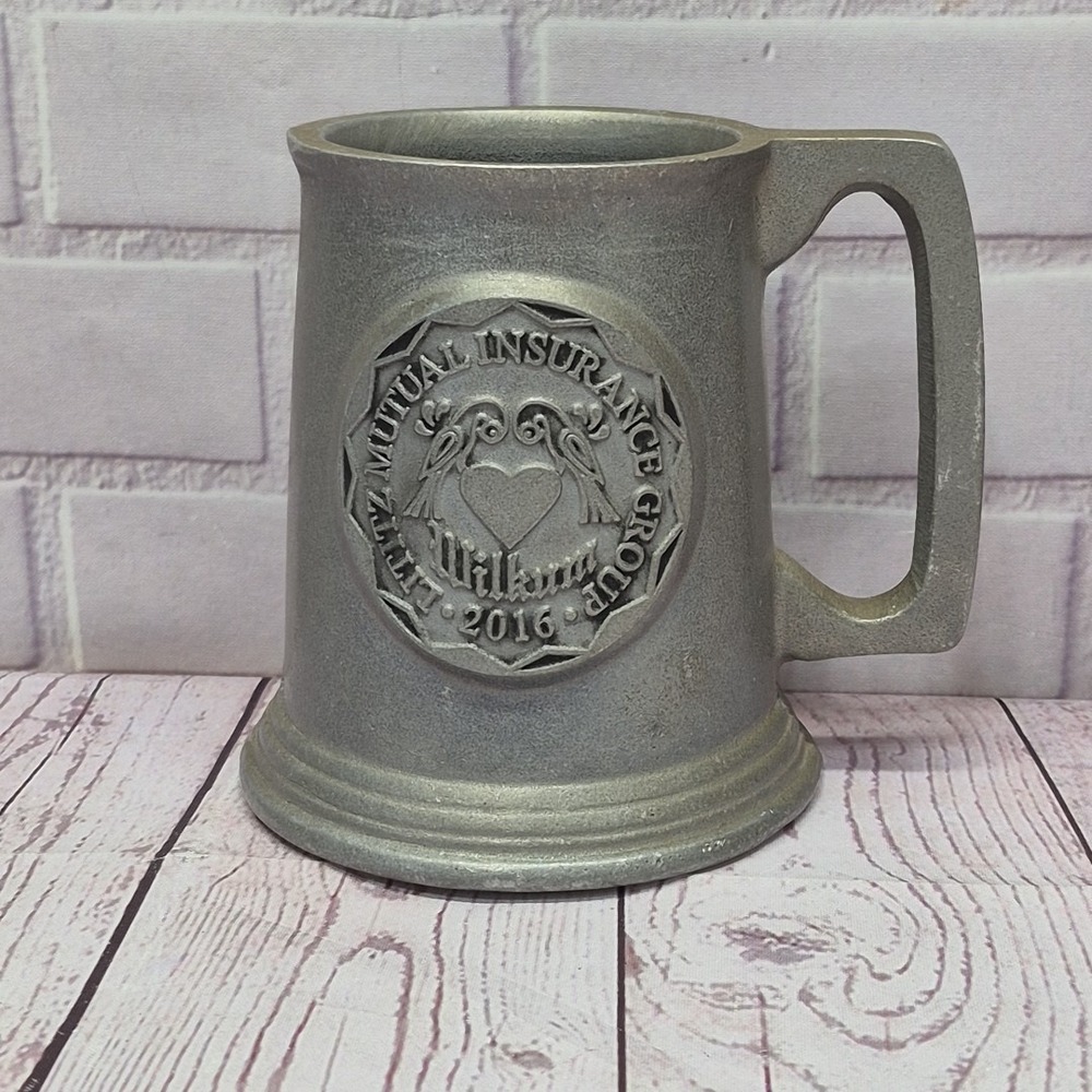 Wilton Armetale Heavy Pewter Stein Mug,  2016 Lititz Mutual Insurance Group